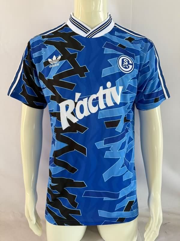 AAA Quality Schalke 04 1992/93 Home Retro Soccer Jersey