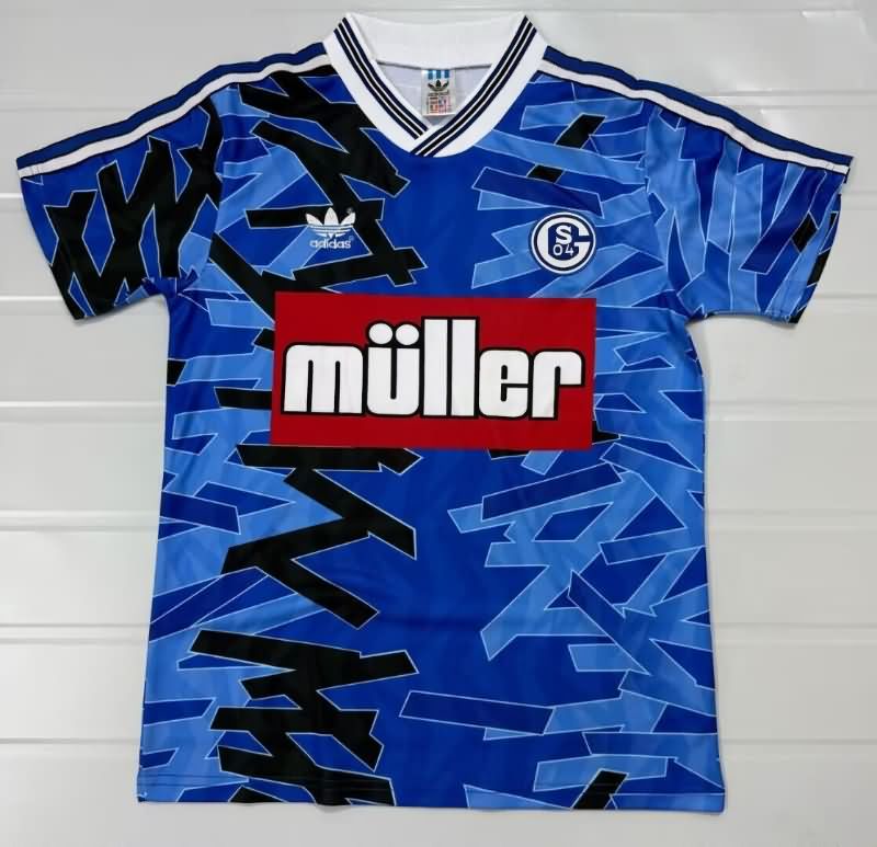 AAA Quality Schalke 04 1993/94 Home Retro Soccer Jersey