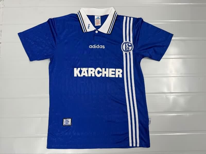 AAA Quality Schalke 04 1996/97 Home Retro Soccer Jersey