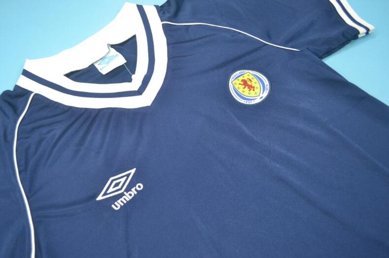 Scotland Soccer Jersey Home Retro Replica 1982