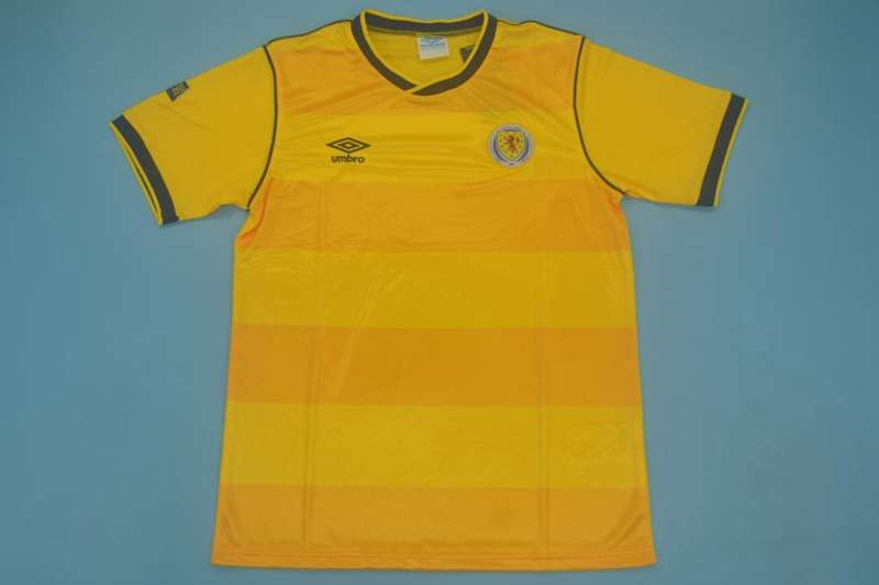 Scotland Soccer Jersey Away Retro Replica 1986