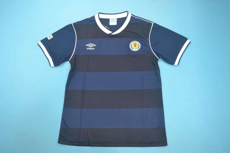 Scotland Soccer Jersey Home Retro Replica 1986