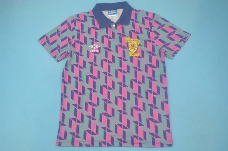Scotland Soccer Jersey Away Retro Replica 1990