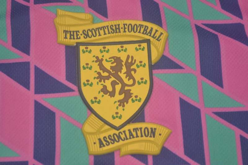 Scotland Soccer Jersey Away Retro Replica 1990