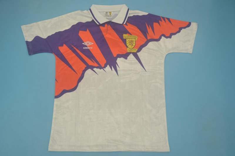 Scotland Soccer Jersey Away Retro Replica 1991/93