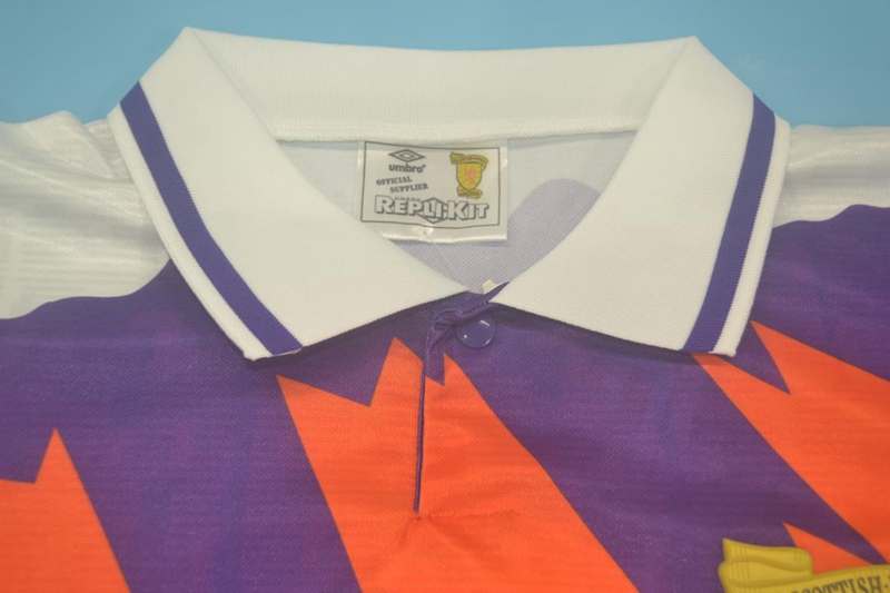 Scotland Soccer Jersey Away Retro Replica 1991/93