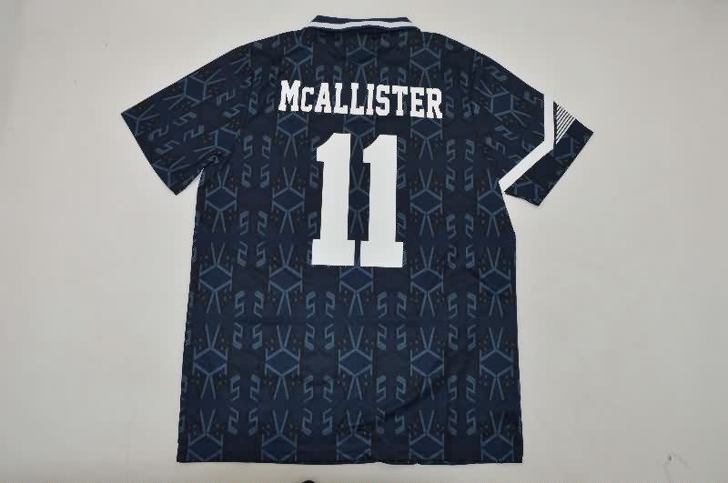 Scotland Soccer Jersey Home Retro Replica 1991/94