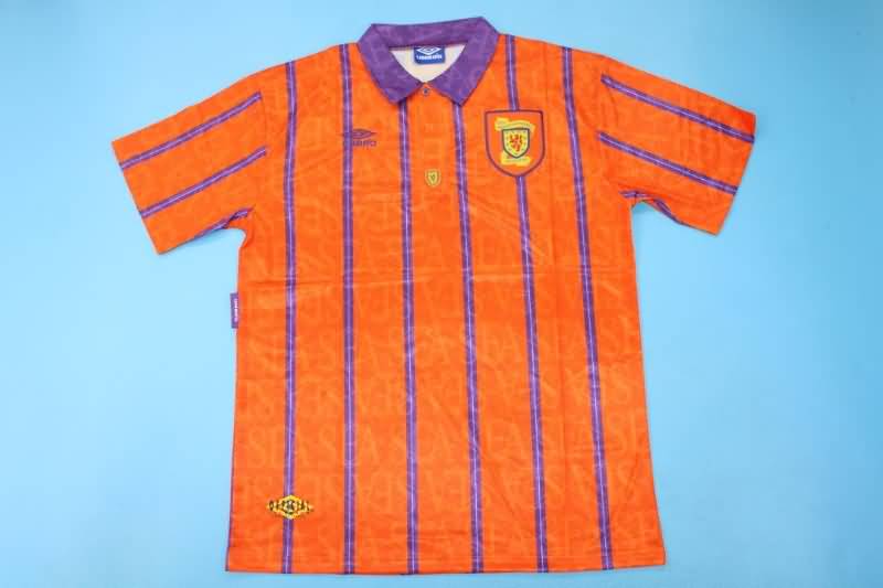 Scotland Soccer Jersey Away Retro Replica 1993/94
