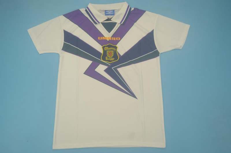 Scotland Soccer Jersey Away Retro Replica 1994/96