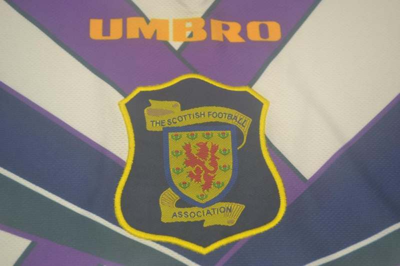 Scotland Soccer Jersey Away Retro Replica 1994/96