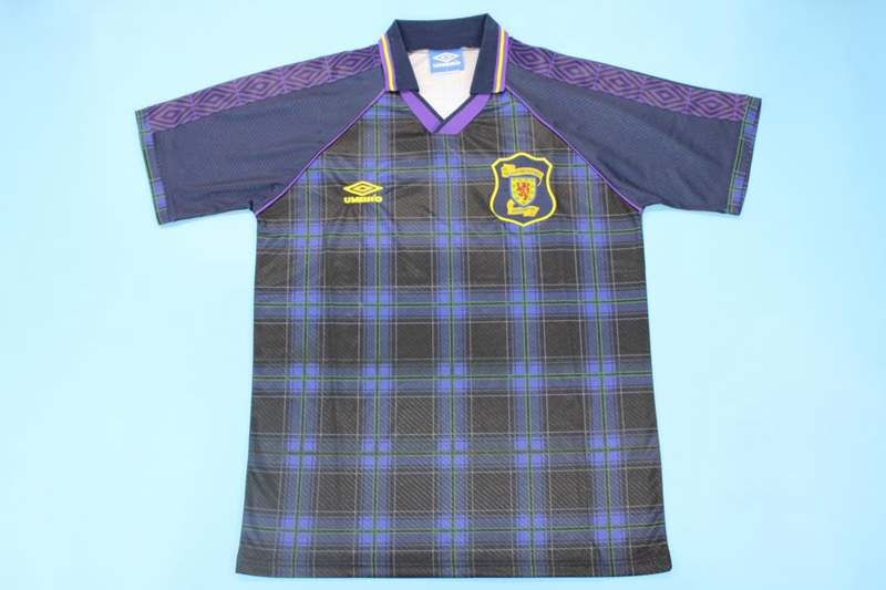 Scotland Soccer Jersey Home Retro Replica 1994/96