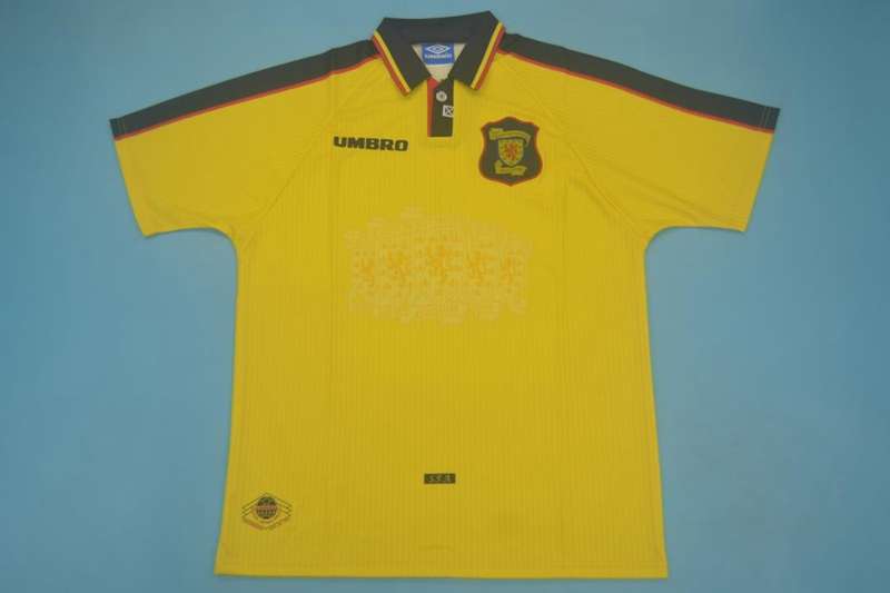 Scotland Soccer Jersey Away Retro Replica 1996/98