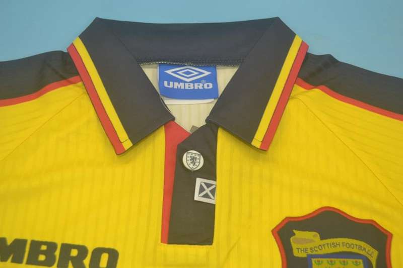 Scotland Soccer Jersey Away Retro Replica 1996/98