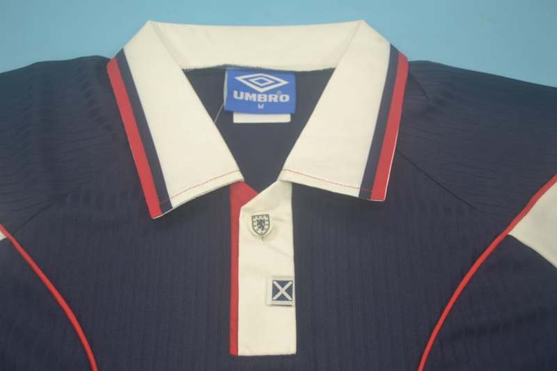 Scotland Soccer Jersey Home Retro Replica 1996/98