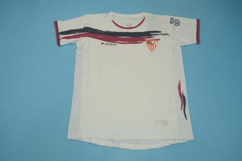 Sevilla Soccer Jersey Home Retro Replica 2006/07