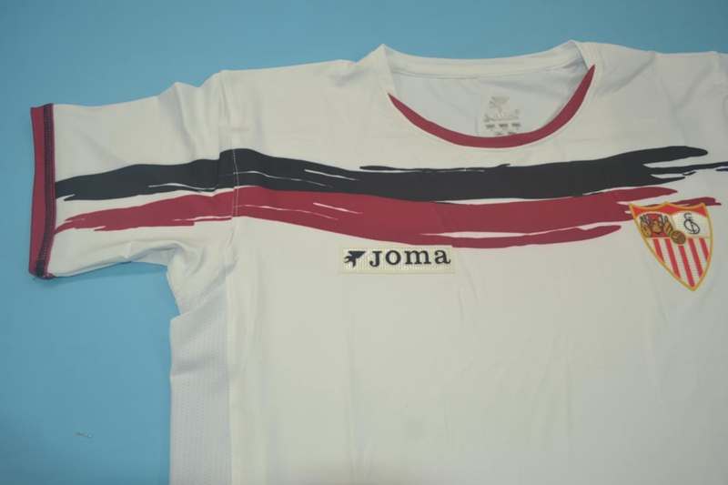 Sevilla Soccer Jersey Home Retro Replica 2006/07