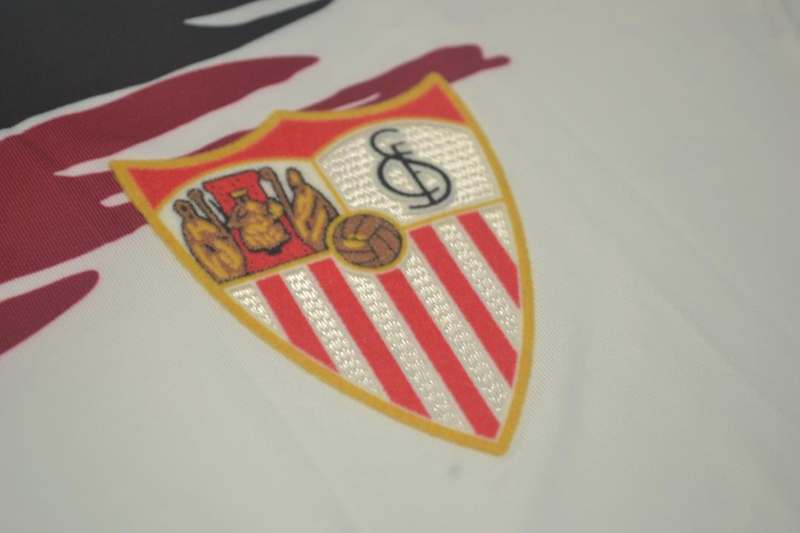 Sevilla Soccer Jersey Home Retro Replica 2006/07