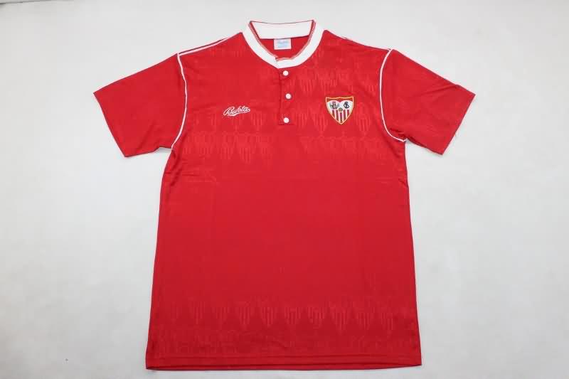 Sevilla Soccer Jersey Away Retro Replica 1991/92