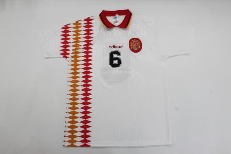 Spain Soccer Jersey Away Retro Replica 1994