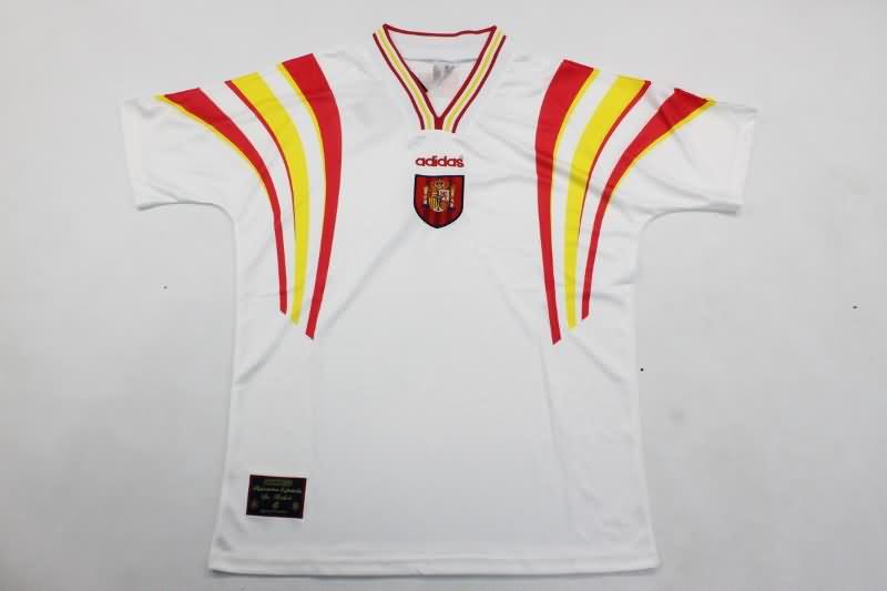 Spain Soccer Jersey Away Retro Replica 1996