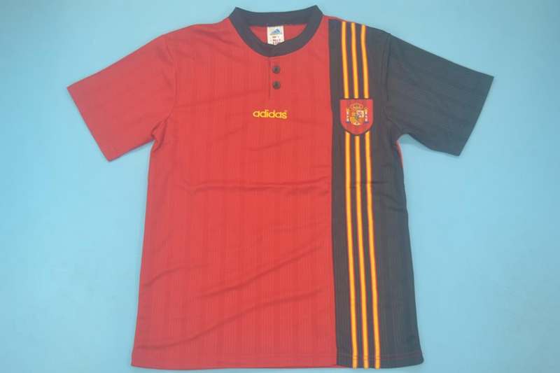 Spain Soccer Jersey Home Retro Replica 1996