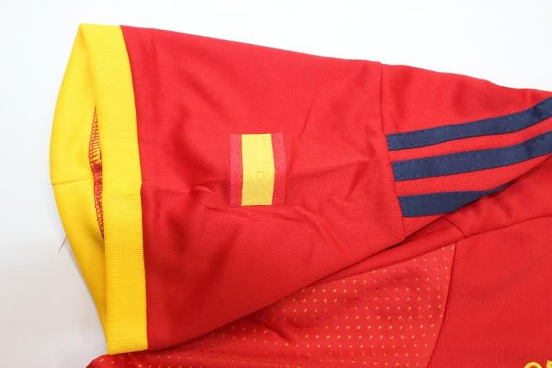 Spain Soccer Jersey Home Retro Replica 2002