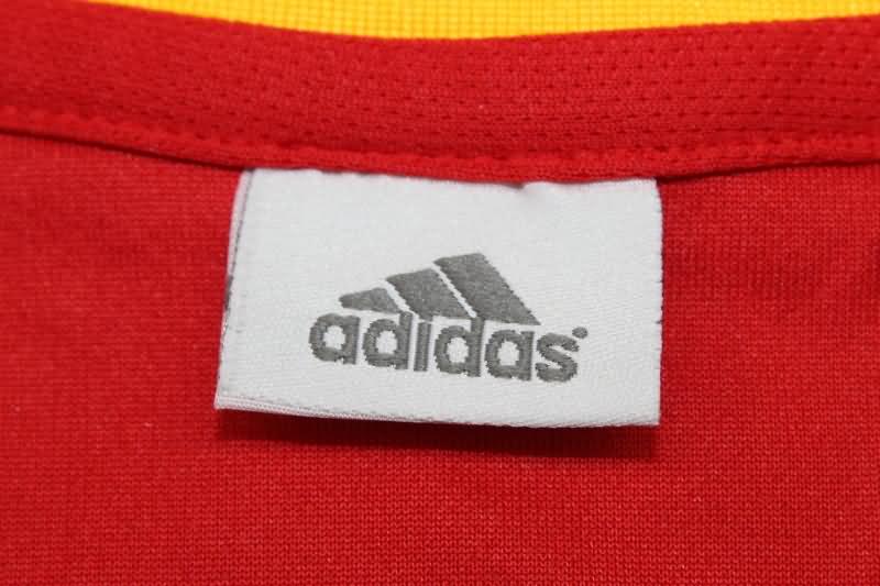 Spain Soccer Jersey Home Retro Replica 2002