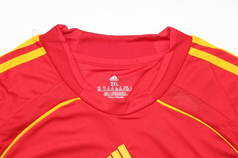 Spain Soccer Jersey Home Retro Replica 2008