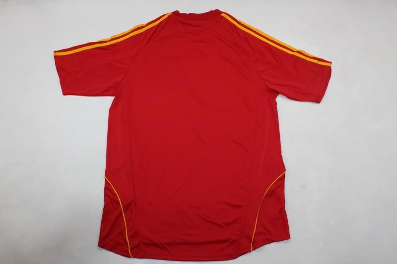 Spain Soccer Jersey Home Retro Replica 2008