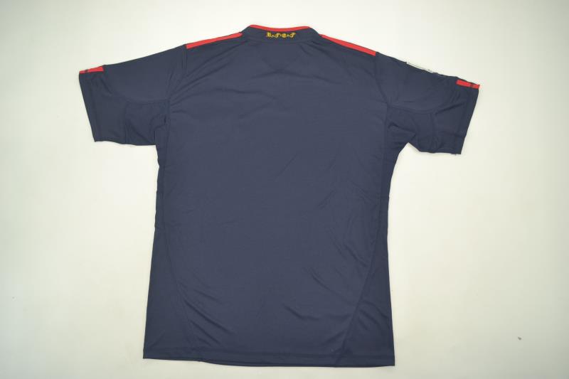 Spain Soccer Jersey Final Away Retro Replica 2010