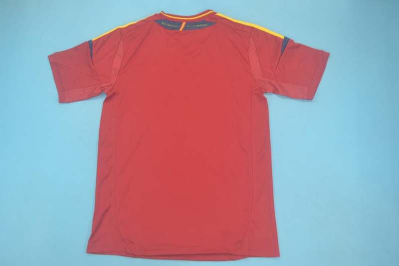 Spain Soccer Jersey Home Retro Replica 2012