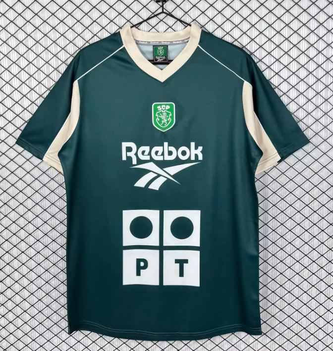 AAA Quality Sporting Lisbon 2000/01 Training Retro Soccer Jersey AAA Quality Sporting Lisbon 2000/01 Training Retro Soccer Jersey