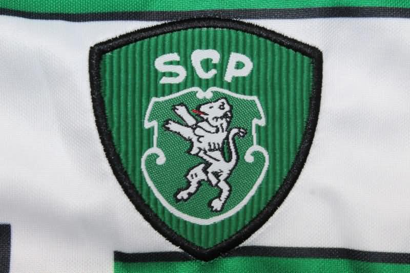 Sporting Lisbon Soccer Jersey Home Retro Replica 2001/02