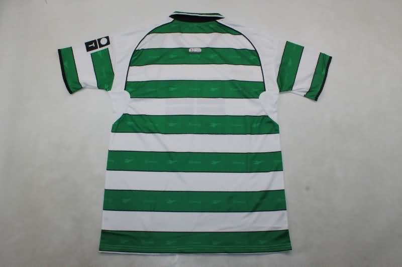 Sporting Lisbon Soccer Jersey Home Retro Replica 2001/02