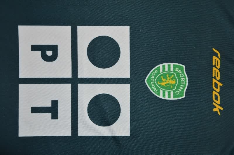 AAA Quality Sporting Lisbon 2002/03 Training Retro Soccer Jersey