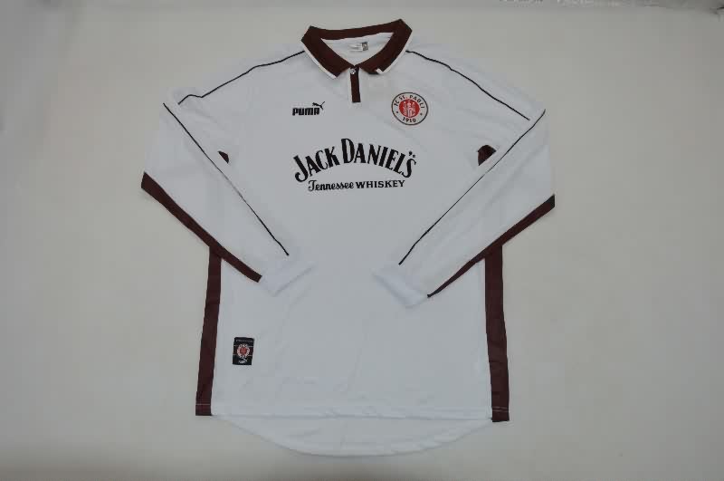 AAA Quality St Pauli 1999/00 Home Retro Long Sleeve Soccer Jersey AAA Quality St Pauli 1999/00 Home Retro Long Sleeve Soccer Jersey