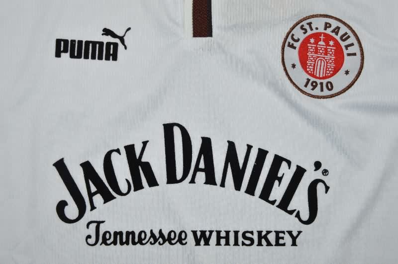 AAA Quality St Pauli 1999/00 Home Retro Long Sleeve Soccer Jersey
