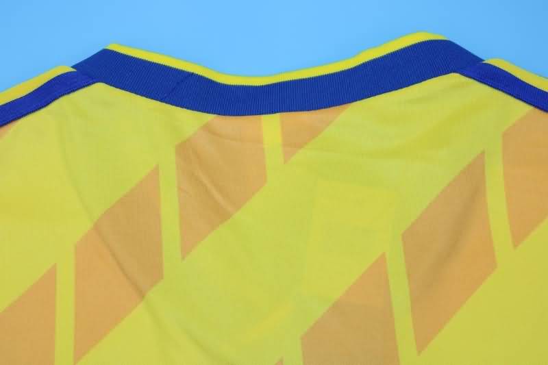 Sweden Soccer Jersey Home Retro Replica 1988