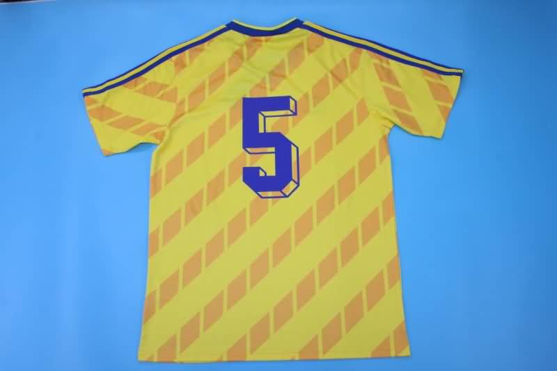 Sweden Soccer Jersey Home Retro Replica 1988