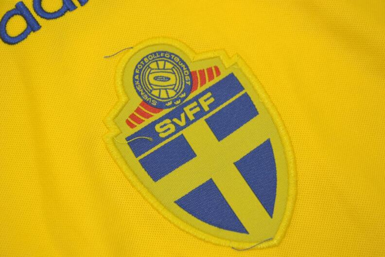 Sweden Soccer Jersey Home Retro Replica 1994