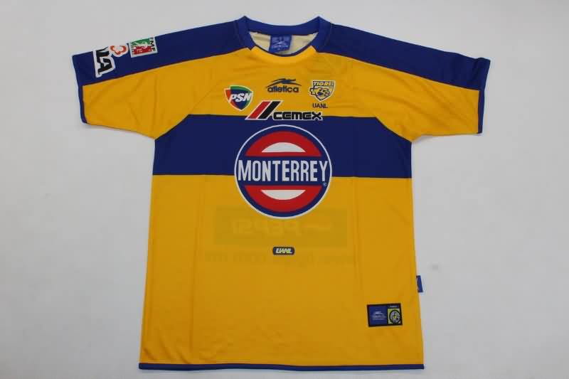 Tigres UANL Soccer Jersey Home Retro Replica 2001/02