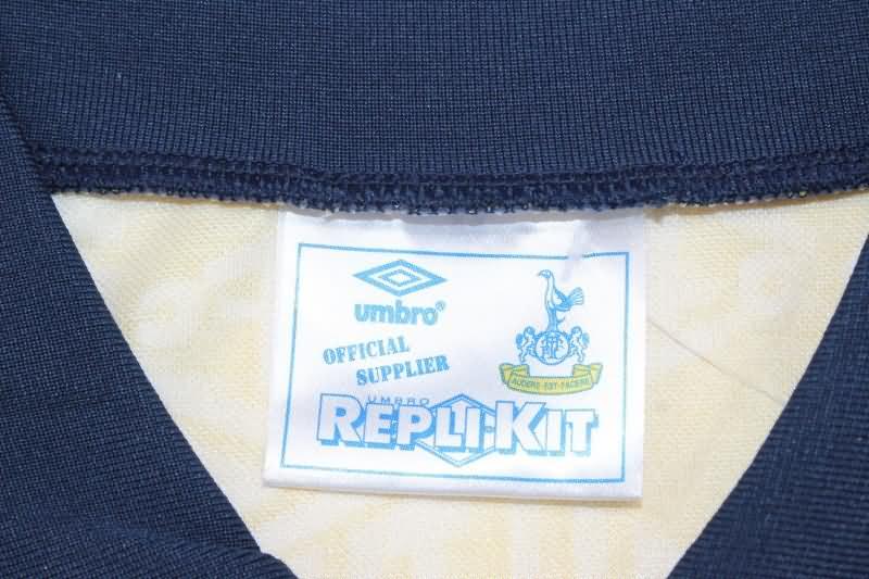 Tottenham Hotspur Soccer Jersey Away Retro Replica 1992/95