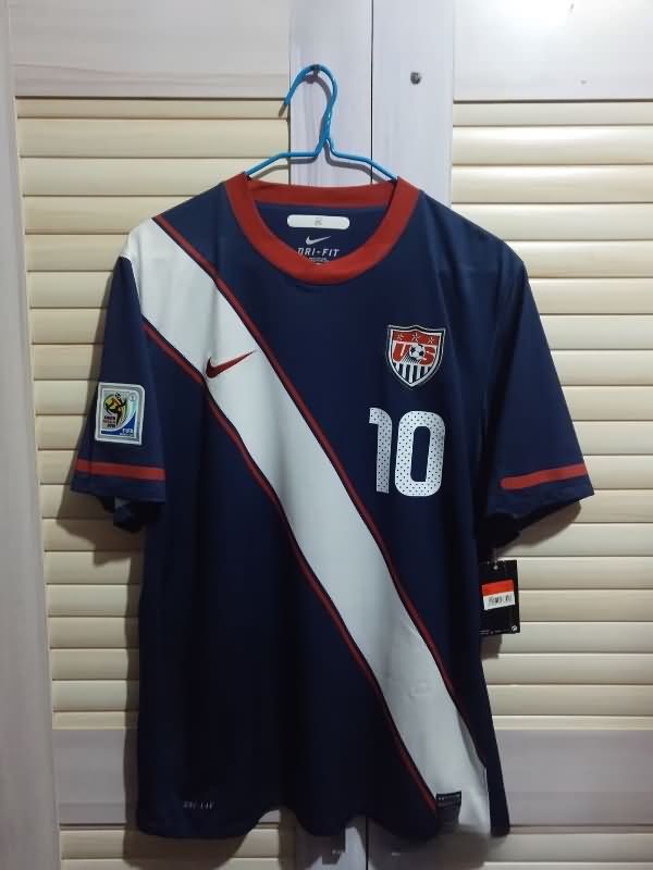 AAA Quality USA 2010 Away Retro Soccer Jersey