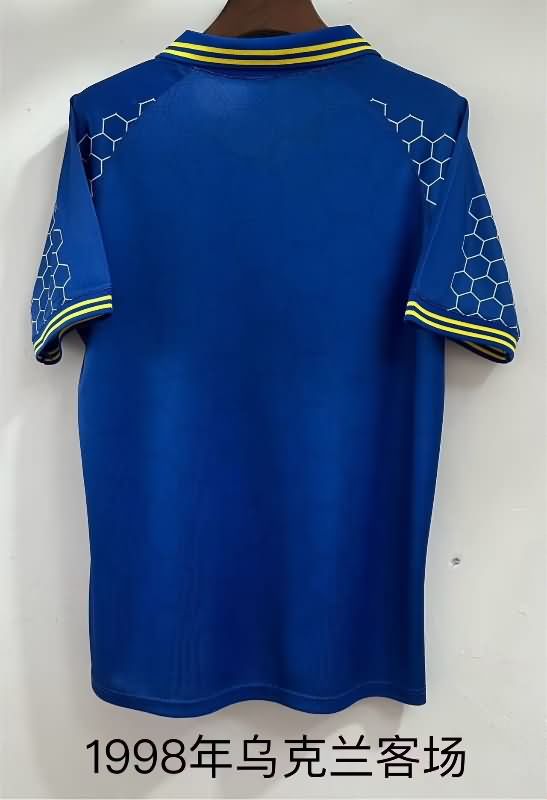 AAA Quality Ukraine 1998 Away Retro Soccer Jersey