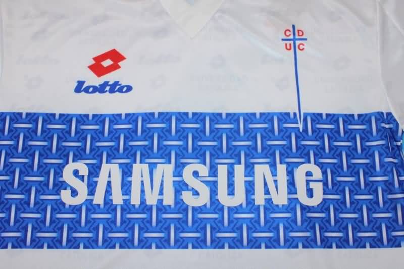 Universidad Catolica Soccer Jersey Home Long Slevee Retro Replica 1996