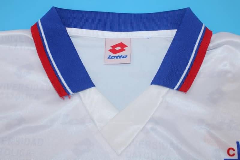 Universidad Catolica Soccer Jersey Home Long Slevee Retro Replica 1996