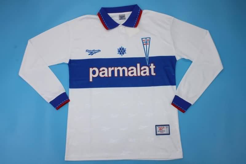 Universidad Catolica Soccer Jersey Home Long Slevee Retro Replica 1998/99