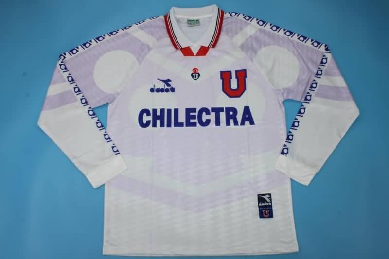 Universidad Chile Soccer Jersey Away Long Sleeve Retro Replica 1996