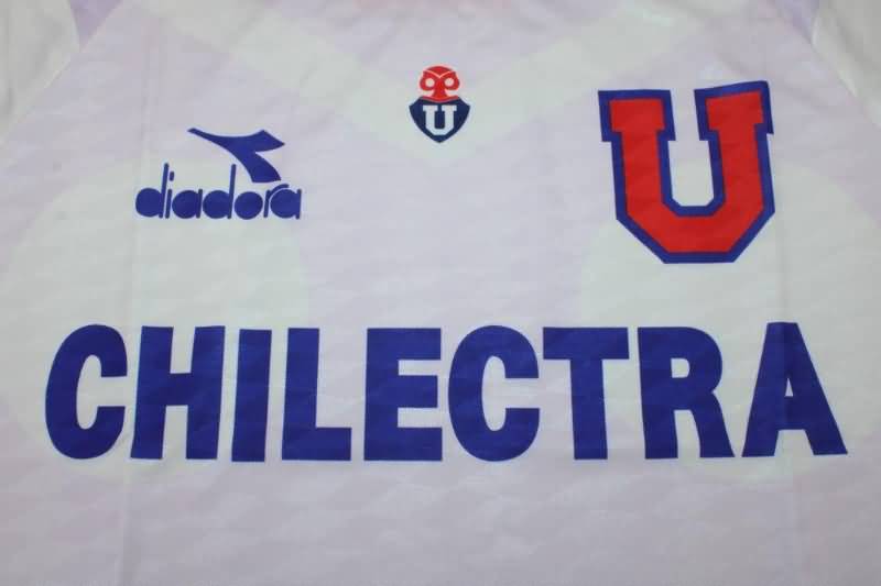 Universidad Chile Soccer Jersey Away Long Sleeve Retro Replica 1996