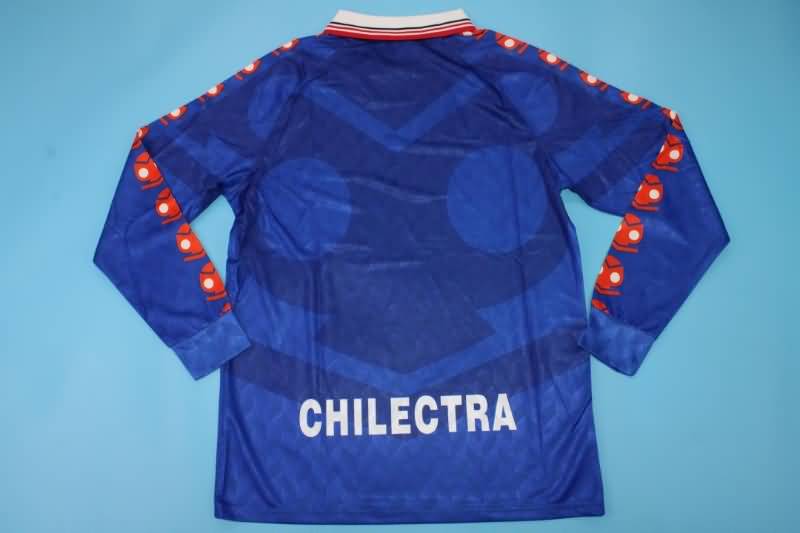 Universidad Chile Soccer Jersey Home Long Sleeve Retro Replica 1996